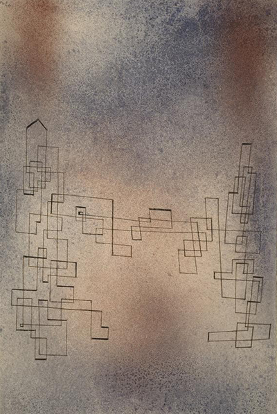 Threatening Snowstorm Paul Klee